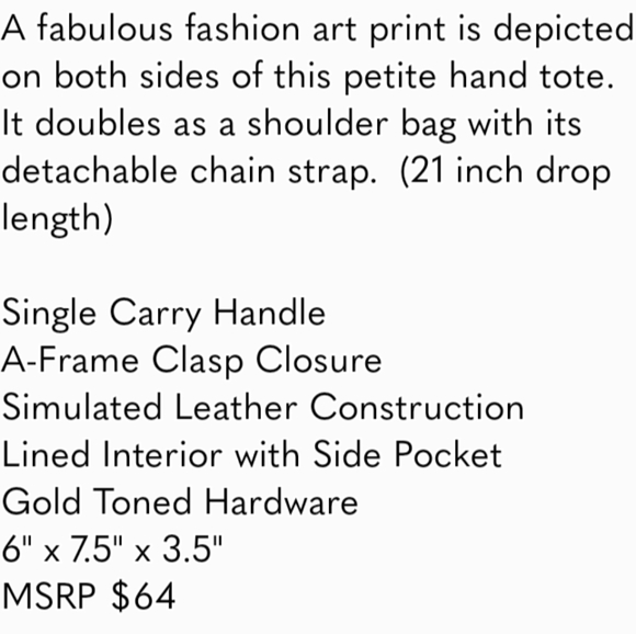 Price Drop Diva Handbag - Picture 7 of 8